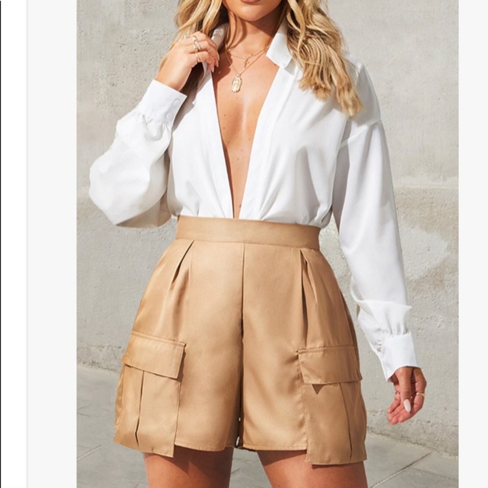 COPY - Brand New Camel Cargo Shorts